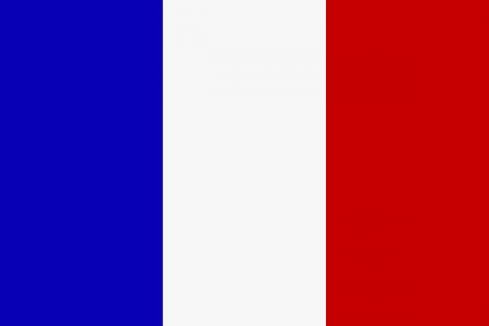 Nationalflagge Frankreich