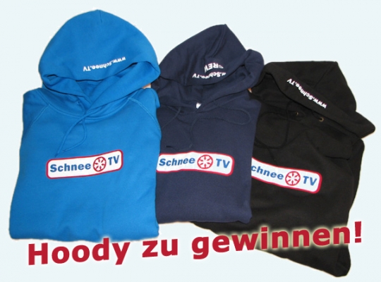 Gewinne Schnee.TV Hoodys